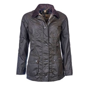 Barbour Classic Beadnell Wax Jakke Olive