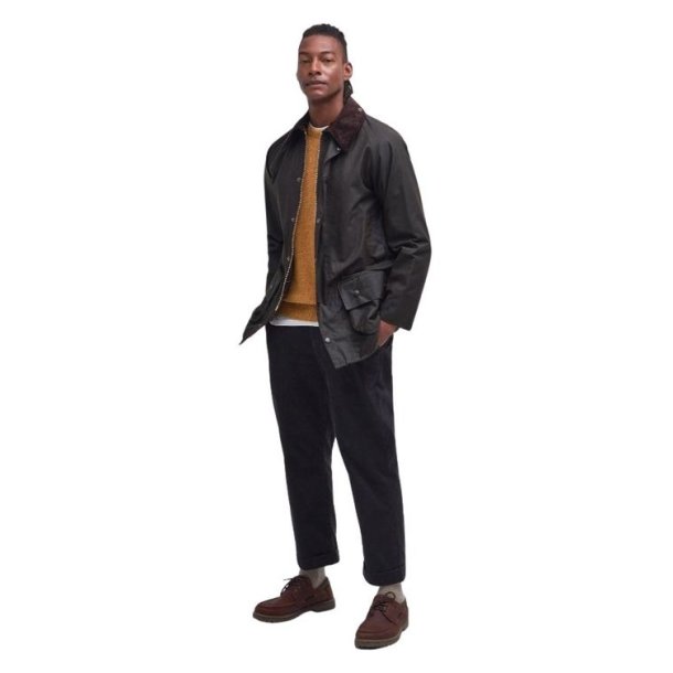 Barbour Classic Beaufort Waxed Jacket Olive