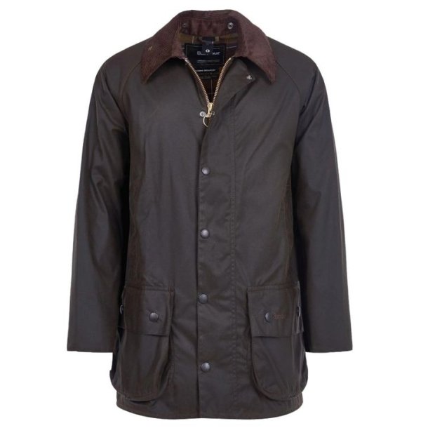Barbour Classic Beaufort Waxed Jacket Olive Oilskinsjakker Www 