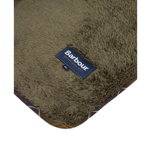 Barbour Dog Quilt and Fleece Blanket Olive