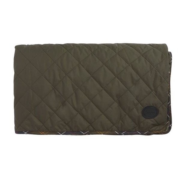 Barbour Dog Quilt and Fleece Blanket Olive