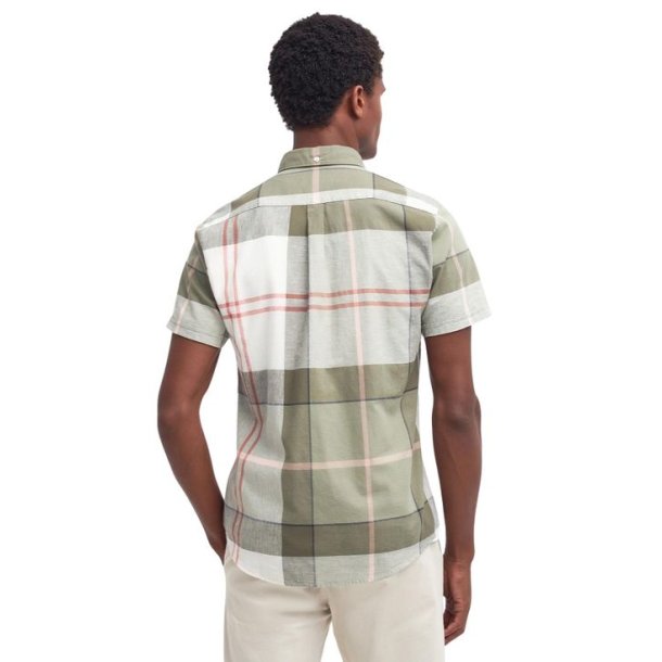 Barbour Douglas S/S Tailored Shirt Glenmore Olive Tartan
