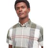 Barbour Douglas S/S Tailored Shirt Glenmore Olive Tartan