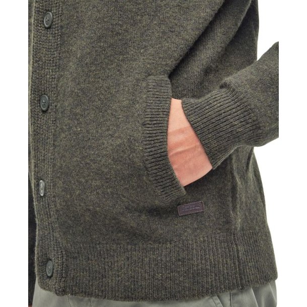 Barbour Ess Patch Zip Seaweed