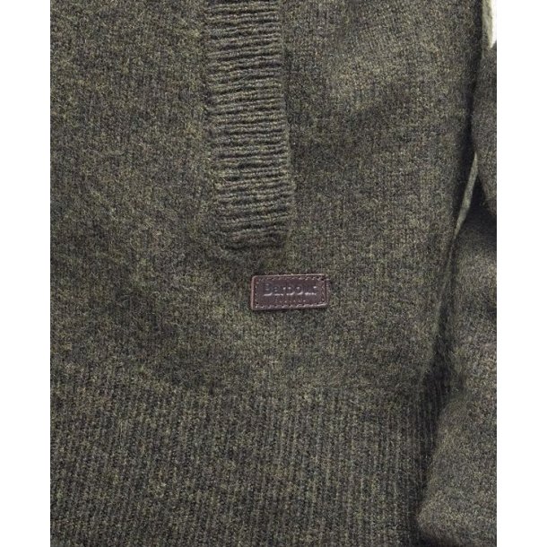 Barbour Ess Patch Zip Seaweed