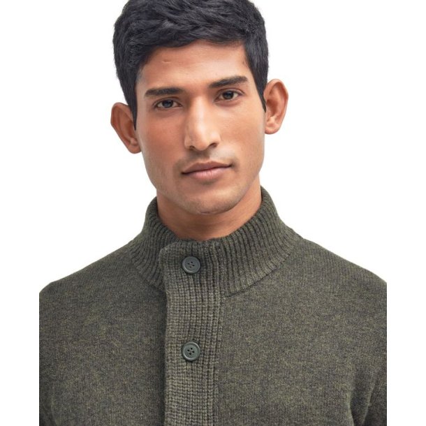 Barbour Ess Patch Zip Seaweed