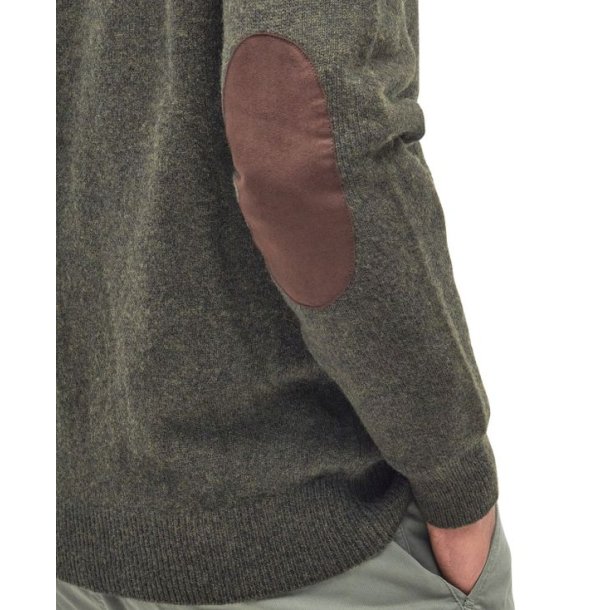 Barbour Ess Patch Zip Seaweed