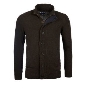 Barbour Ess Patch Zip Seaweed