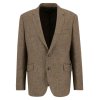 Barbour Firth Moons Herringbone Blazer Brown