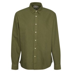 Barbour Garment Dyed Oxtown Relax Shirt Light Sage