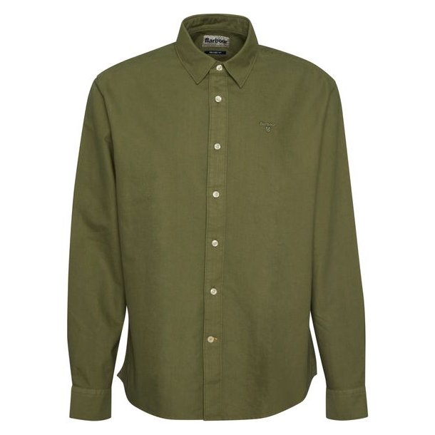 Barbour Garment Dyed Oxtown Relax Shirt Light Sage