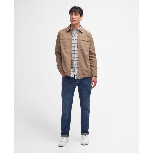 Barbour Glendale Oshir Jakke Military Brown