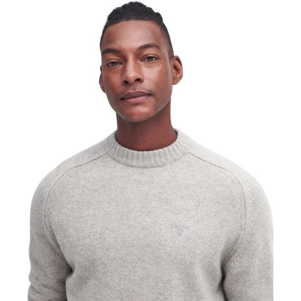 Barbour Grangetown Crew Neck Light Grey