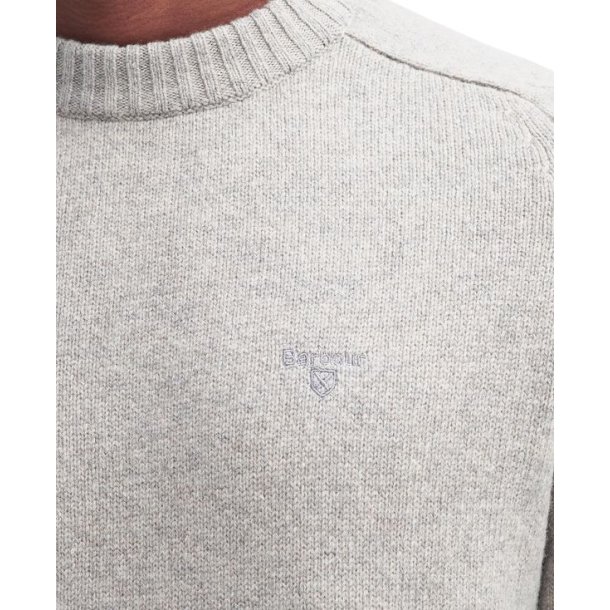Barbour Grangetown Crew Neck Light Grey