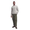 Barbour Grangetown Crew Neck Light Grey