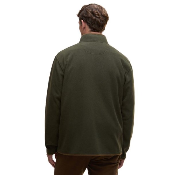 Barbour Harwood Zip Thru Fleece Olive