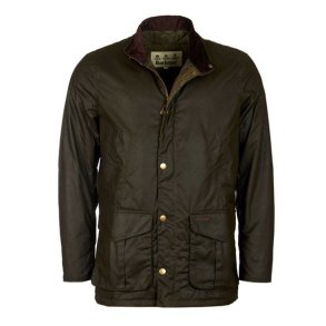 Barbour Hereford Wax Jacket Olive