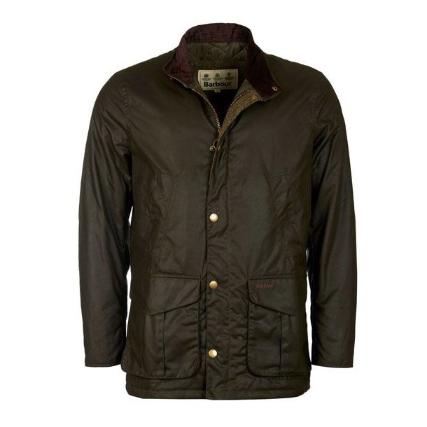 Barbour Hereford Wax Jacket Olive