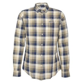 Barbour Hillroad Skjorte LS Olive