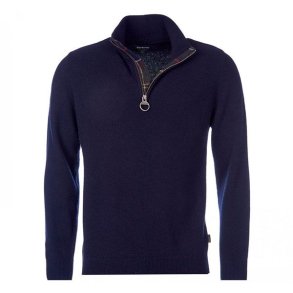 Barbour Holden Half Zip Navy
