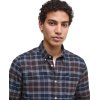 Barbour Kyeloch Tailored Tartan Shirt Midnight Oak Tartan