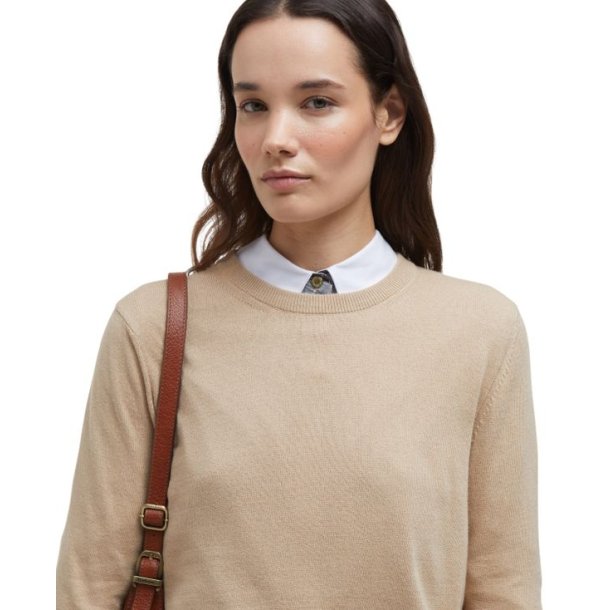 Barbour Lavender Knitted Jumper Putty