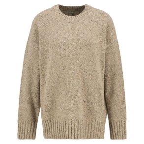 Barbour Lavensdale Crew Knitted Jumper Lady Light Honey