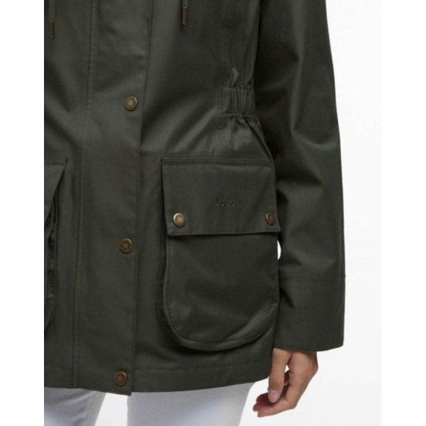 Barbour Maple Waterproof Jacket Olive