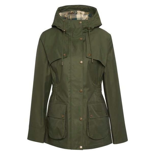 Barbour Maple Waterproof Jacket Olive
