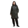 Barbour Marcy Wax Parka Lady Olive