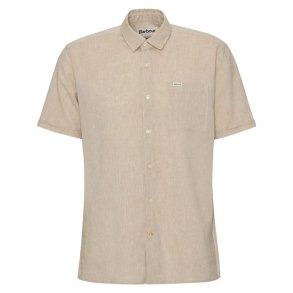 Barbour Nel S Sleeve Sum Skjorte Stone