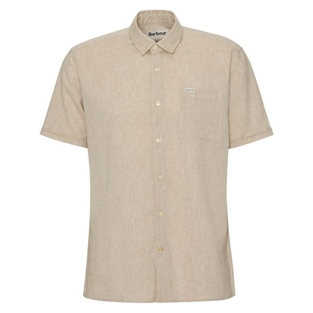 Barbour Nel S Sleeve Sum Skjorte Stone