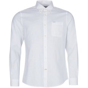 Barbour Nelson Tailored Skjorte White