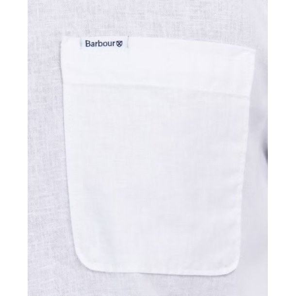 Barbour Nelson Tailored Skjorte White