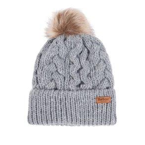 Barbour Penshaw Beanie Grey