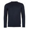 Barbour Pima Cotton Crew Neck Navy