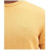 Barbour Pima Cotton Crew Neck Sweater Honey Gold