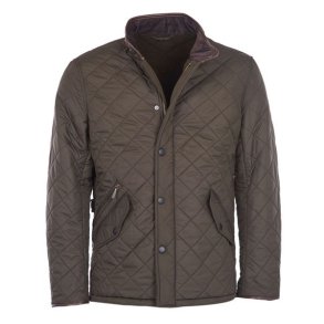 Barbour Powell Quilt Jakke Olive