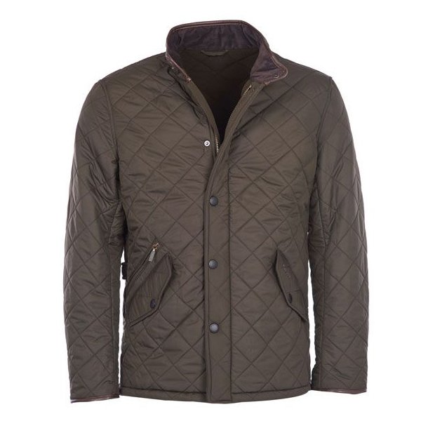 Barbour Powell Quilt Jakke Olive