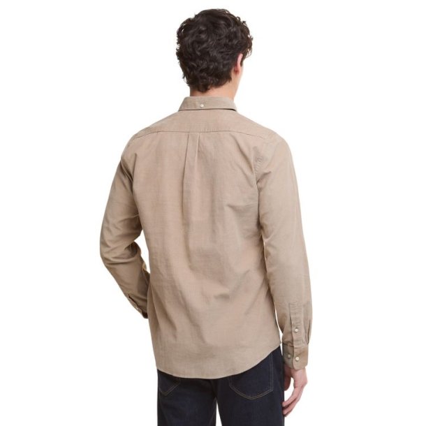 Barbour Ramsey Tailored Cord Shirt Washed Stone