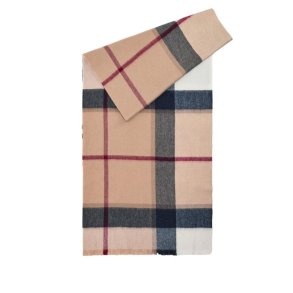 Barbour Rosefield Tartan Scarf Hessian Tartan