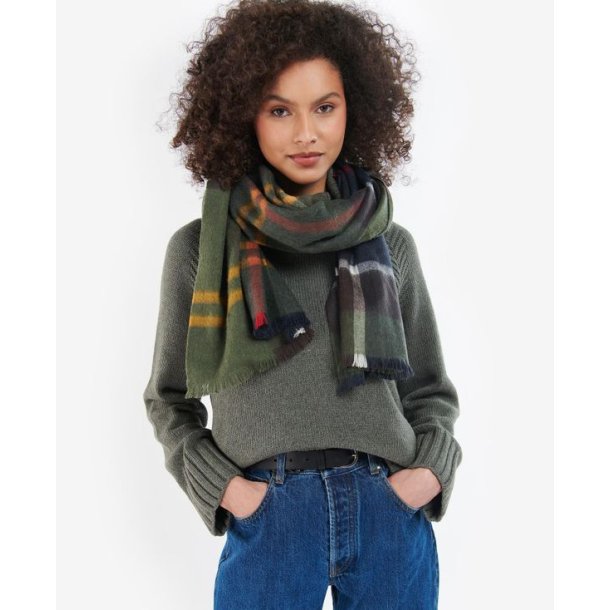 Barbour Rosefield Tartan Scarf Lady Classic Tartan