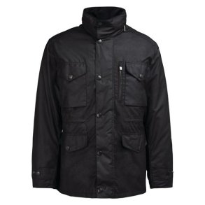 Barbour Sapper Wax Jakke Black