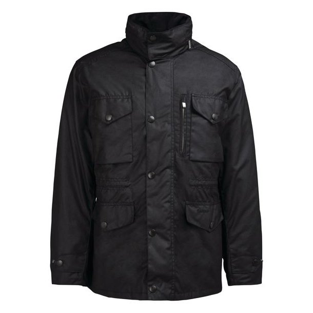 Barbour Sapper Wax Jakke Black