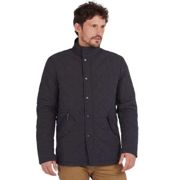 Barbour Shoveler Quilt Jacket Navy