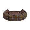 Barbour Snuggle Dog Bed 30" Classic Tartan