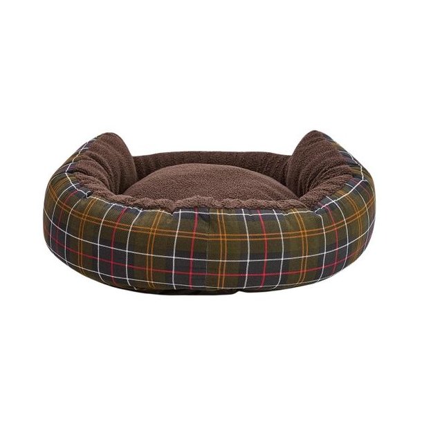 Barbour Snuggle Dog Bed 30" Classic Tartan