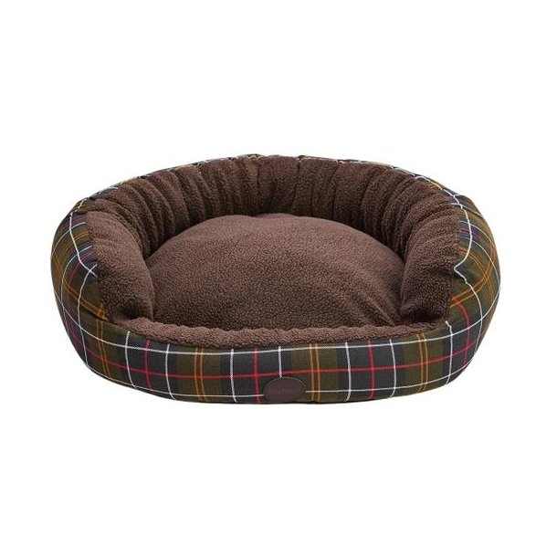 Barbour Snuggle Dog Bed 30" Classic Tartan