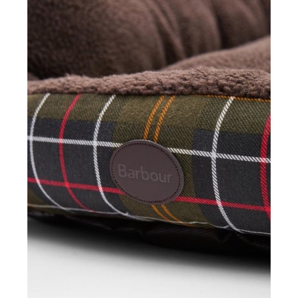 Barbour Snuggle Dog Bed 35" Classic Tartan
