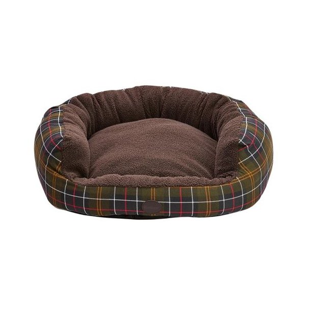 Barbour Snuggle Dog Bed 35" Classic Tartan